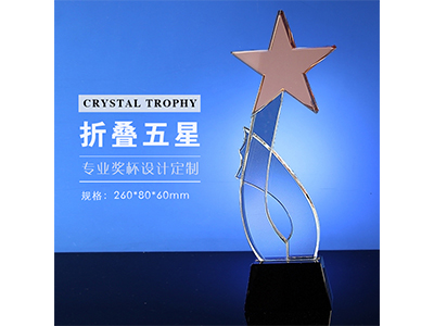 上海水晶奖杯材料与热水的关系
